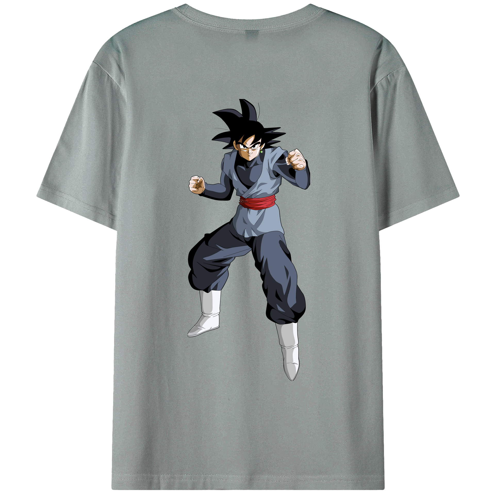 （画像用） ドラゴンボール ベジータ四世（Bejīta Yonsei）DRAGON BALL Vegeta IV 綿100％ メンズ半袖Tシャツ（バックプリント） 通気性